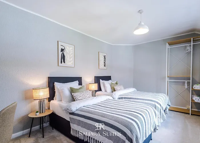 Stylish 4bed - Sleeps 7 - Close To Hcc & Business District - Parking Dom wakacyjny